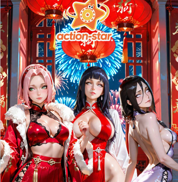 [3D/动漫/AI/action-star]灭族之债！雌忍子宫偿还录1-5+新年图集【6.4G】
