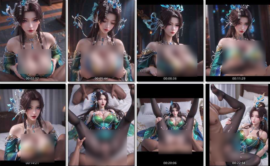 【3D】[AI视频系列][云深不知梦][云望舒/曦和系列一]
