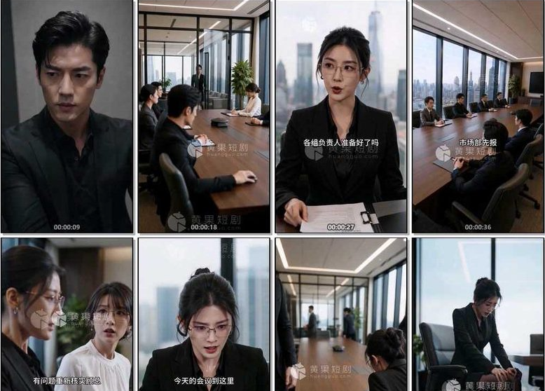 【AI短剧系列】女总裁的秘密开关 1-10集[800MB]