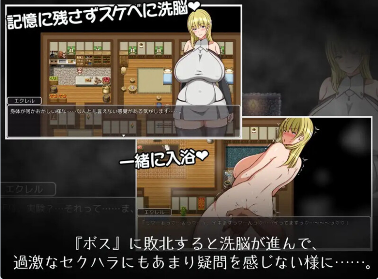 【PC】[日式RPG]埃克莱尔今天也遭遇了职场骚扰～内嵌AI汉化版[510M]