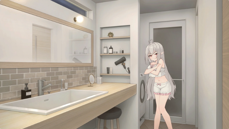 【PC+AZ】和存在感薄弱妹妹一起的简单生活V0.95C官方中文版[4.3G]