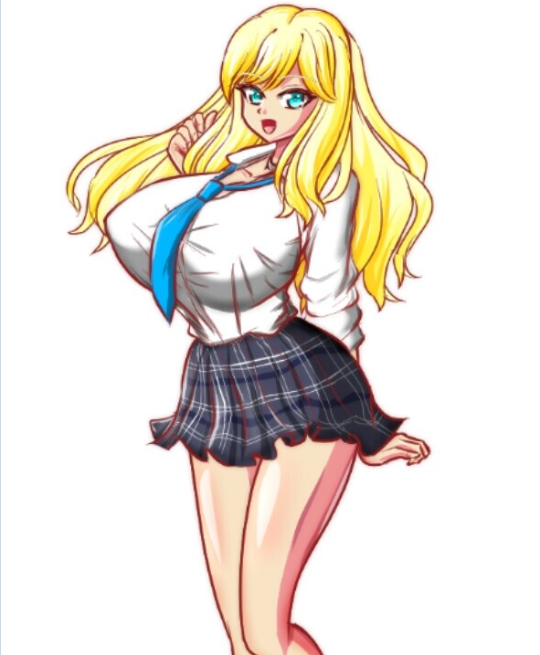 【PC】母乳体质的金发巨乳辣妹JK，在被足球部的帅哥告白后，却和我成为了炮友 挂载AI汉化版[1.2G]